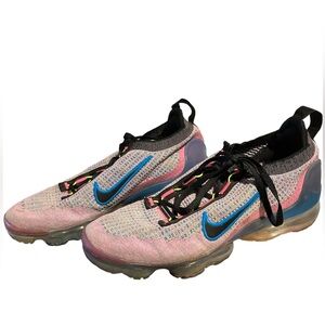 Nike Vapor Maxx - Size 10.5 10 1/2 Women’s - Good Condition - Pink Blue Black